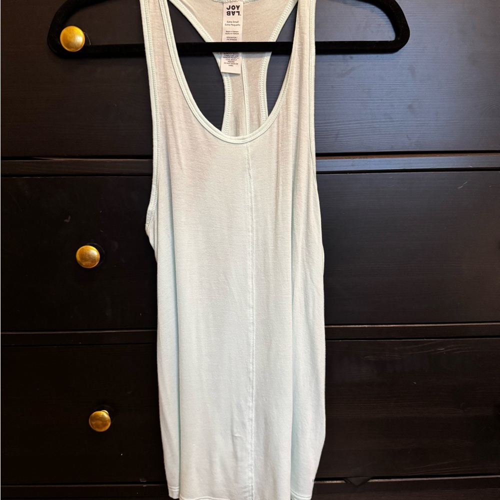 JoyLab Light Mint Racerback Tank Top